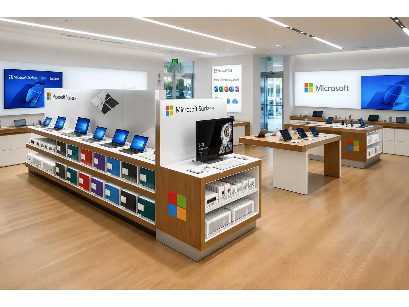 Microsoft Surface Experience Fixture